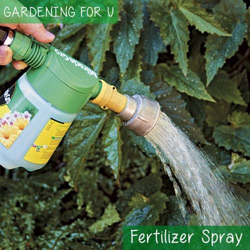 Fertilizer Spray