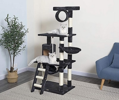 Go Pet Club 62-Inch Cat Tree