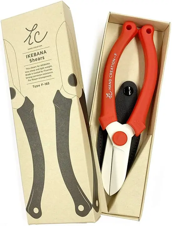 Ikebana Scissors Hand Creation