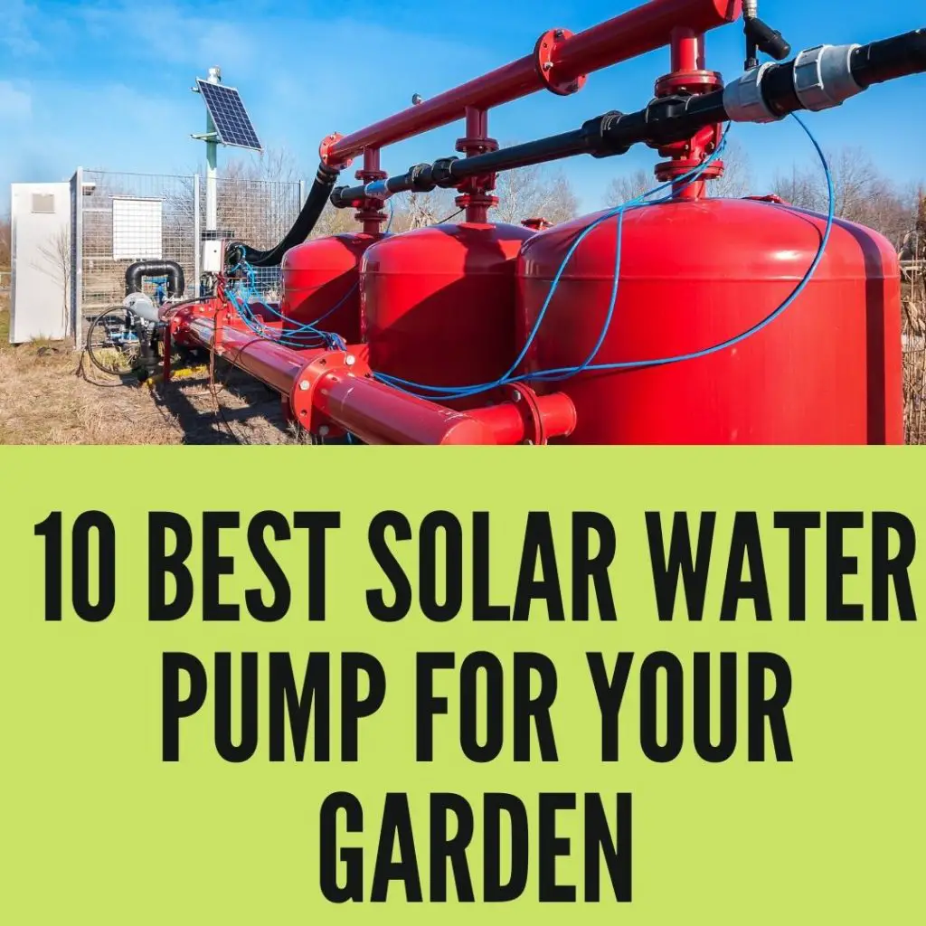 Solar Water Pump for Your Garden