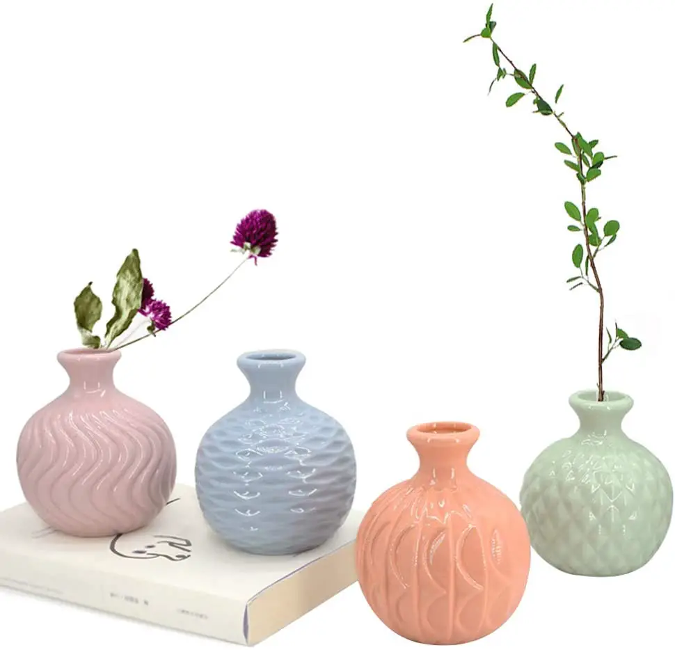 GeLive Ceramic Ikebana Vase