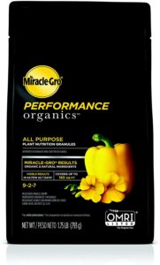 Miracle-Gro Performance Organics All Purpose Plant Nutrition